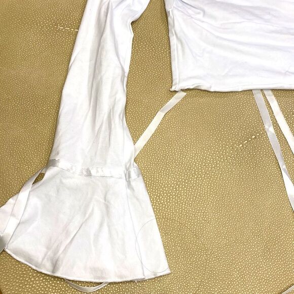 dELiA*s by Dolls Kill Pretty Fly Wrap Front Crop Top - Picture 3 of 10